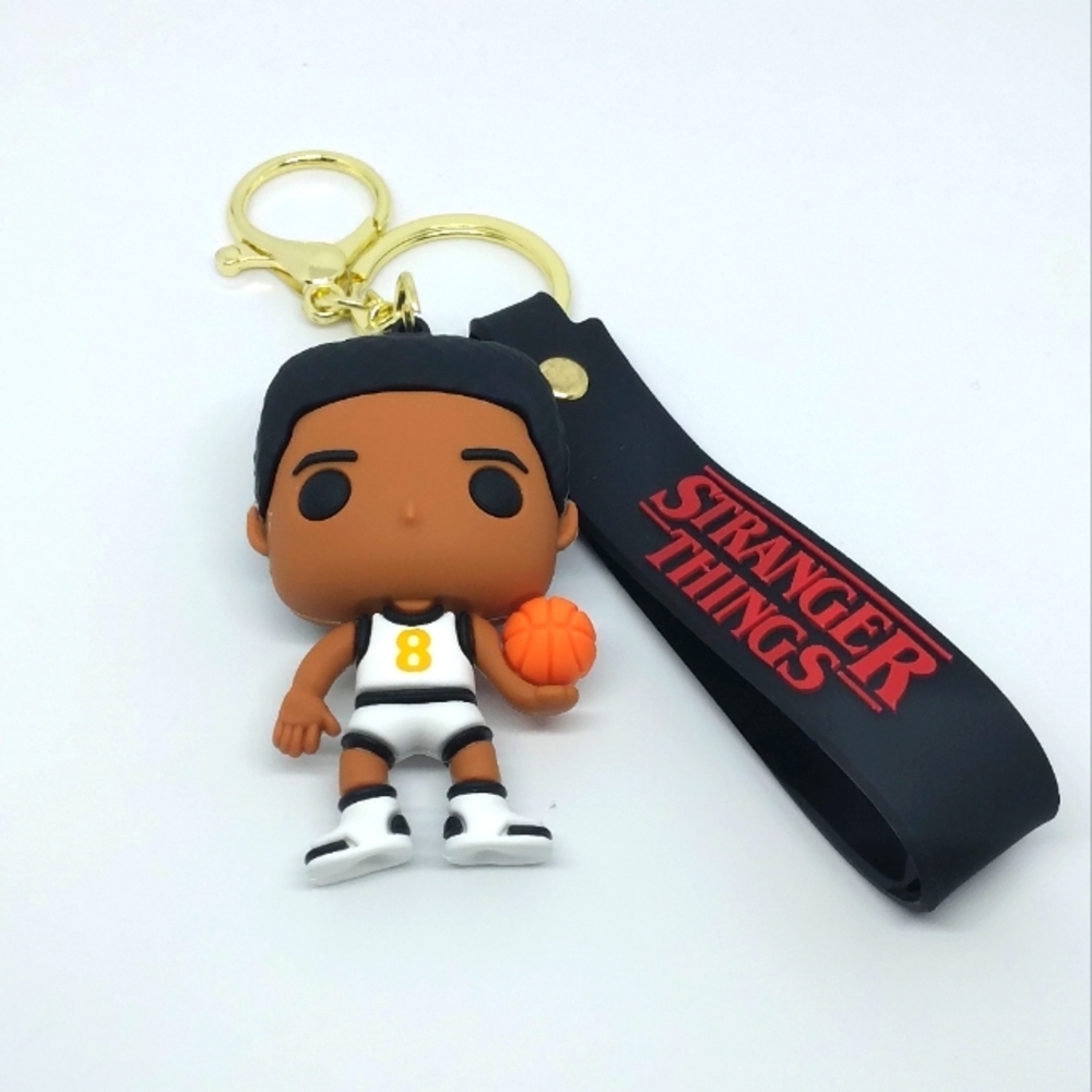 Stranger things Lucas keychain